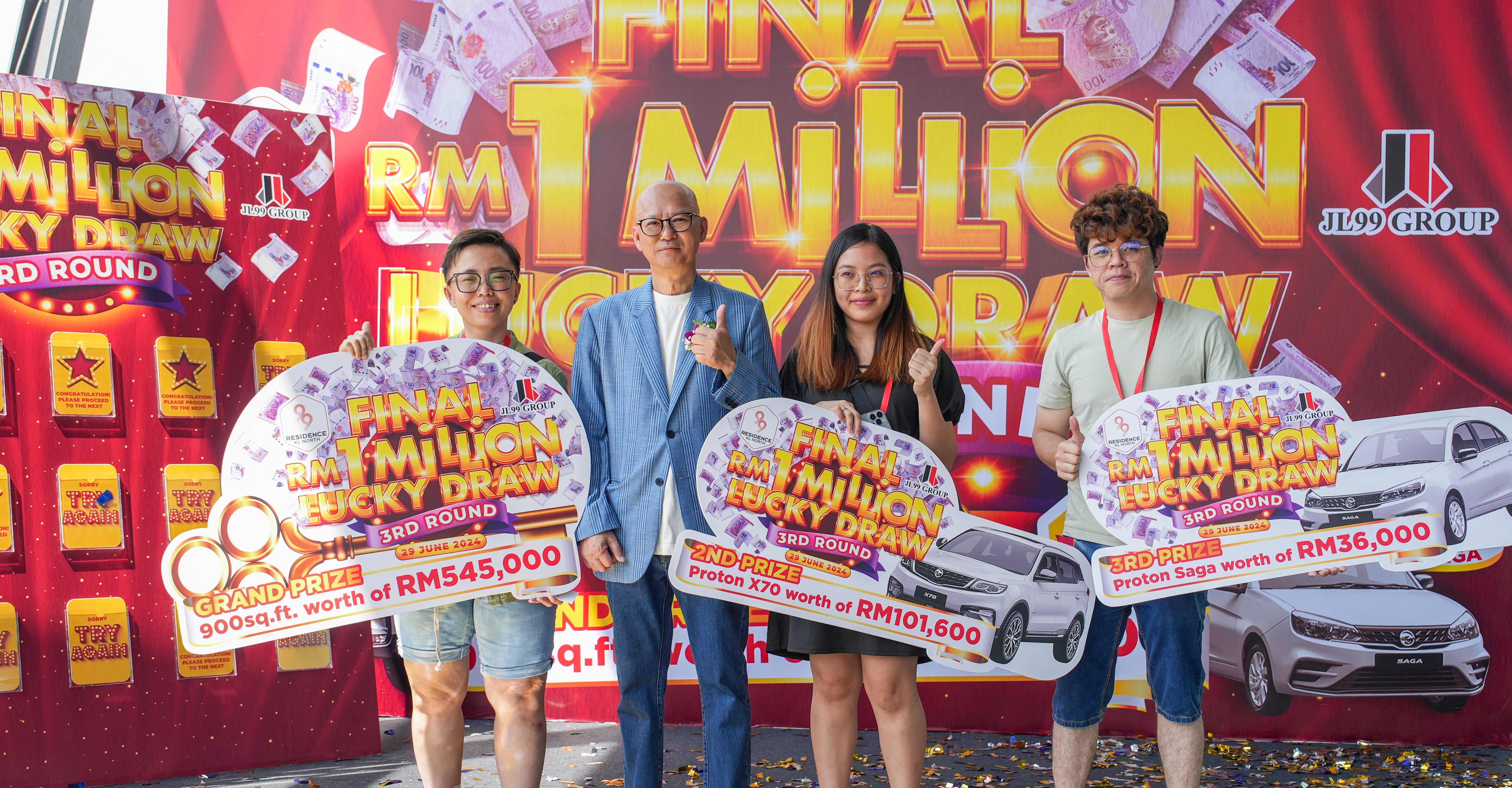 Final Round of RM1Million Lucky Draw (3RD Round)