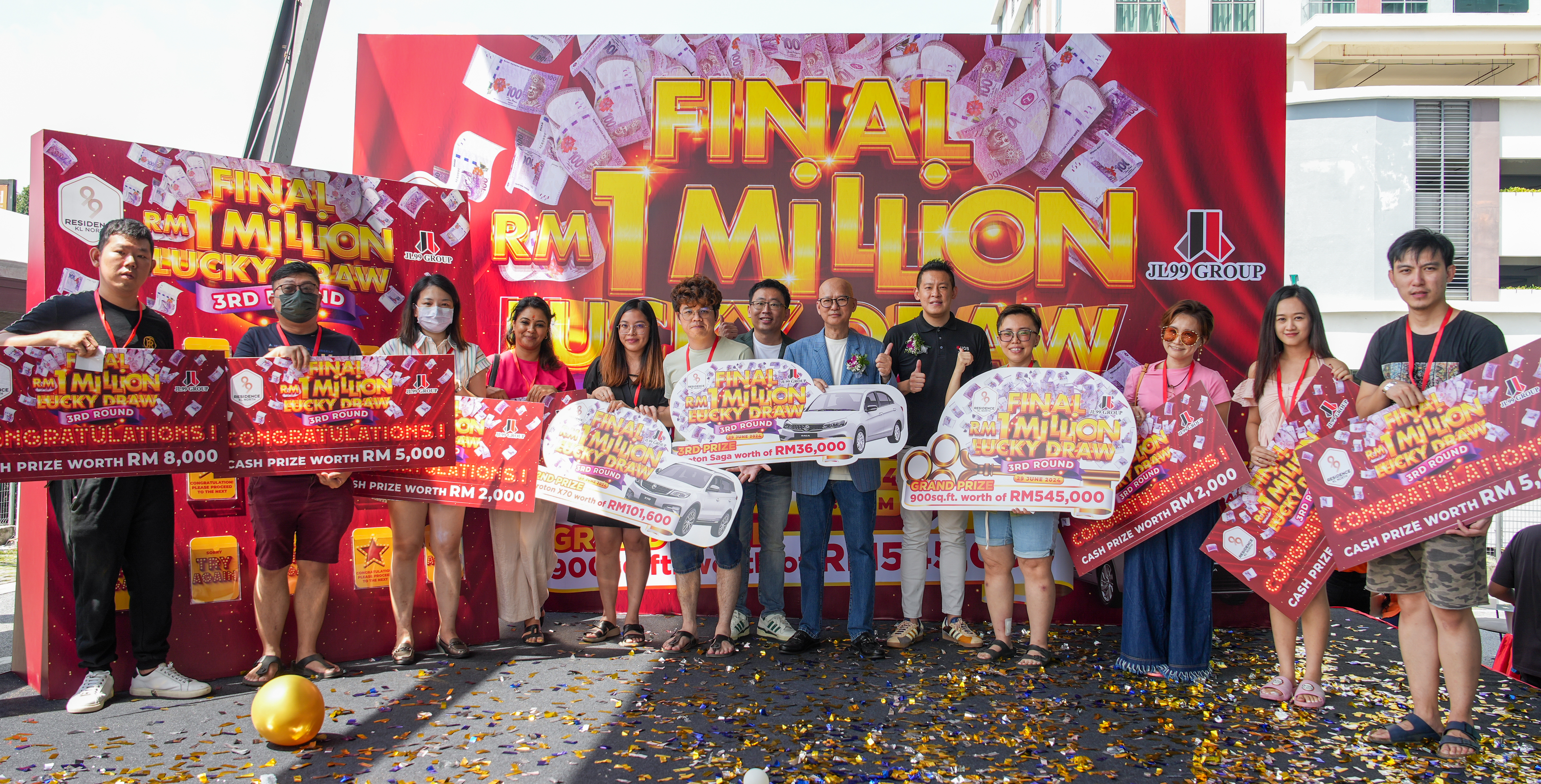 Final Round of RM1Million Lucky Draw (3RD Round)